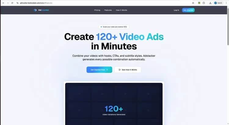 Adstacker: AI Video Ad Generator