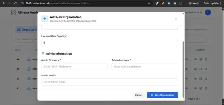 ChartWhisper: Healthcare Analytics Platform - Image 1