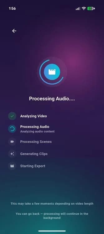 ReelSnap: Générateur de clips vidéo AI - Image 1