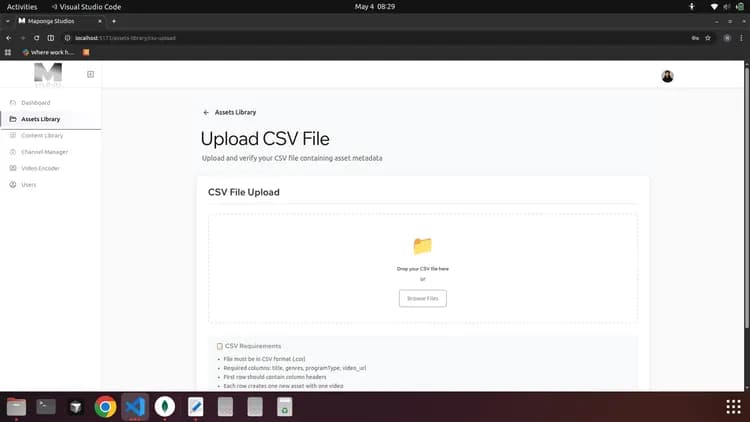 MapongaStudio: إدارة محتوى الوسائط وقناة FAST - Image 1