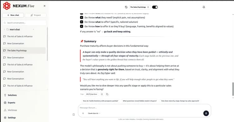 NexumFive: Virksomheds Multi-Model AI Chatplatform - Image 1