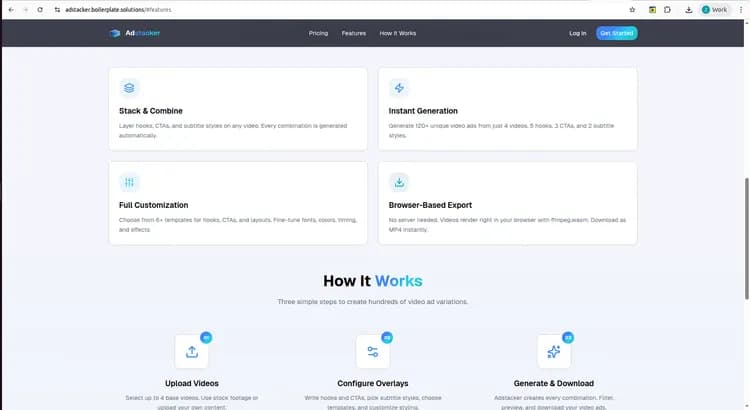 Adstacker: AI Video Ad Generator - Image 1
