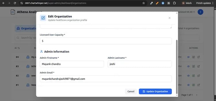 ChartWhisper: Healthcare Analytics Platform - Image 3