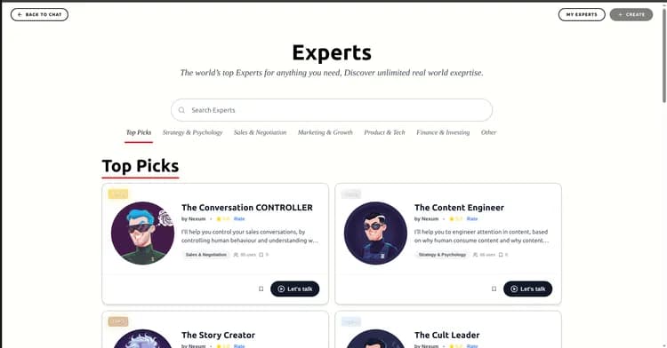 NexumFive: Virksomheds Multi-Model AI Chatplatform - Image 3