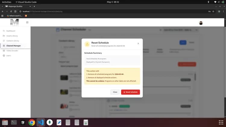 MapongaStudio: إدارة محتوى الوسائط وقناة FAST - Image 8