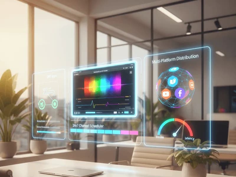 Solution de Diffusion en Direct & Broadcasting 24x7