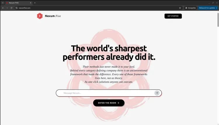 NexumFive : Plateforme de Chat IA Multi-Modèle pour Entreprises