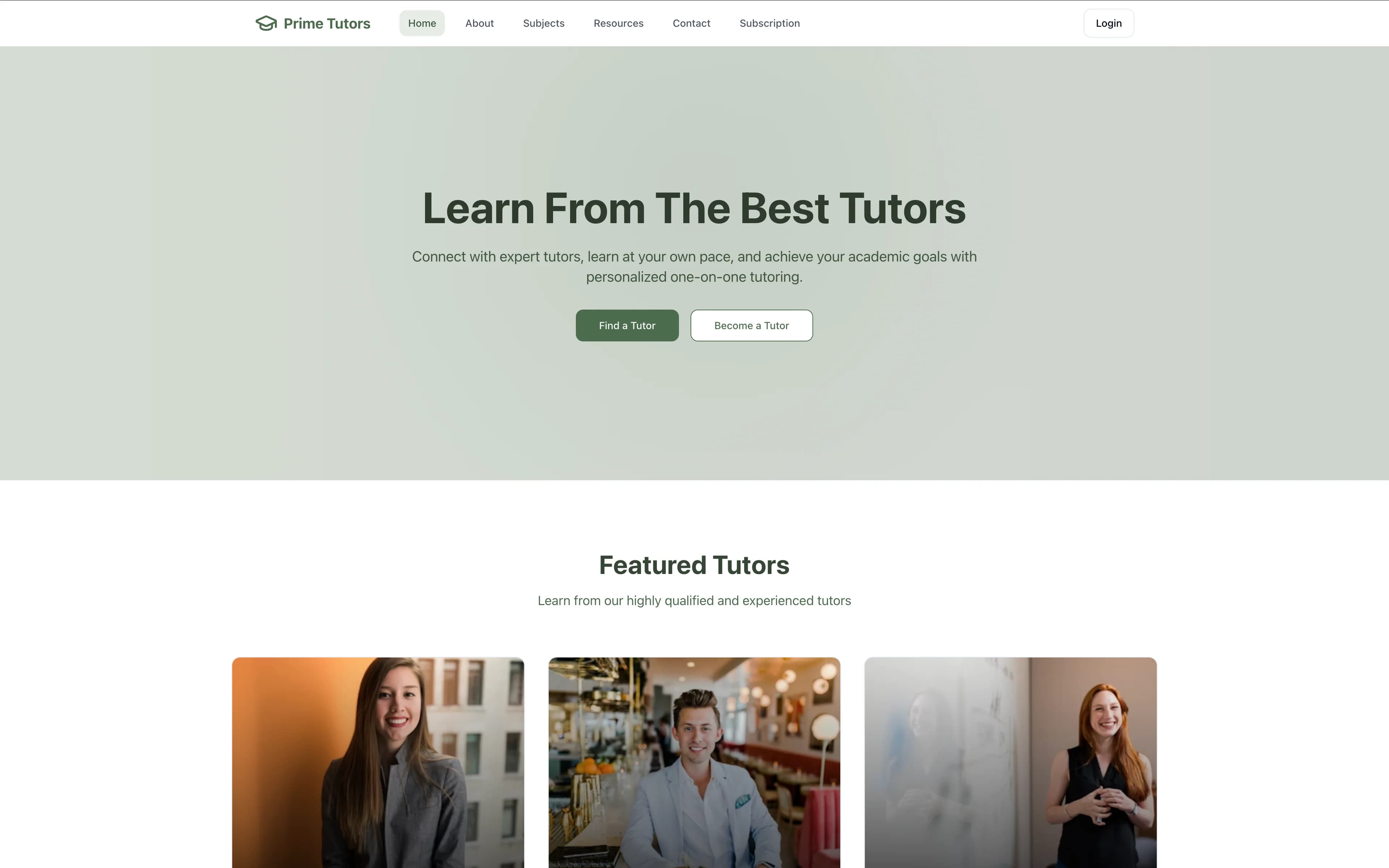 Prime Tutor: Platform Bimbingan Belajar Online