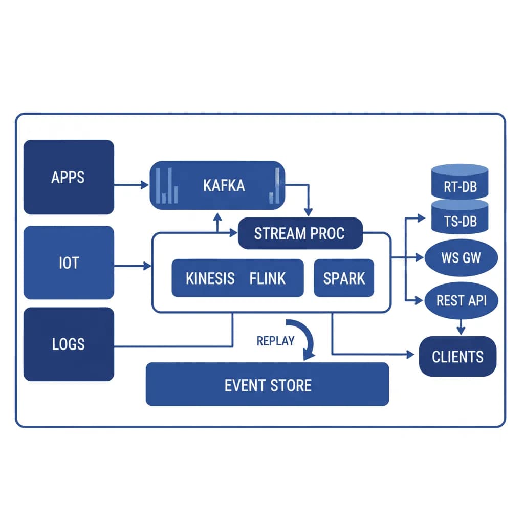 Real-Time Streaming Systems - System Architecture Diagram