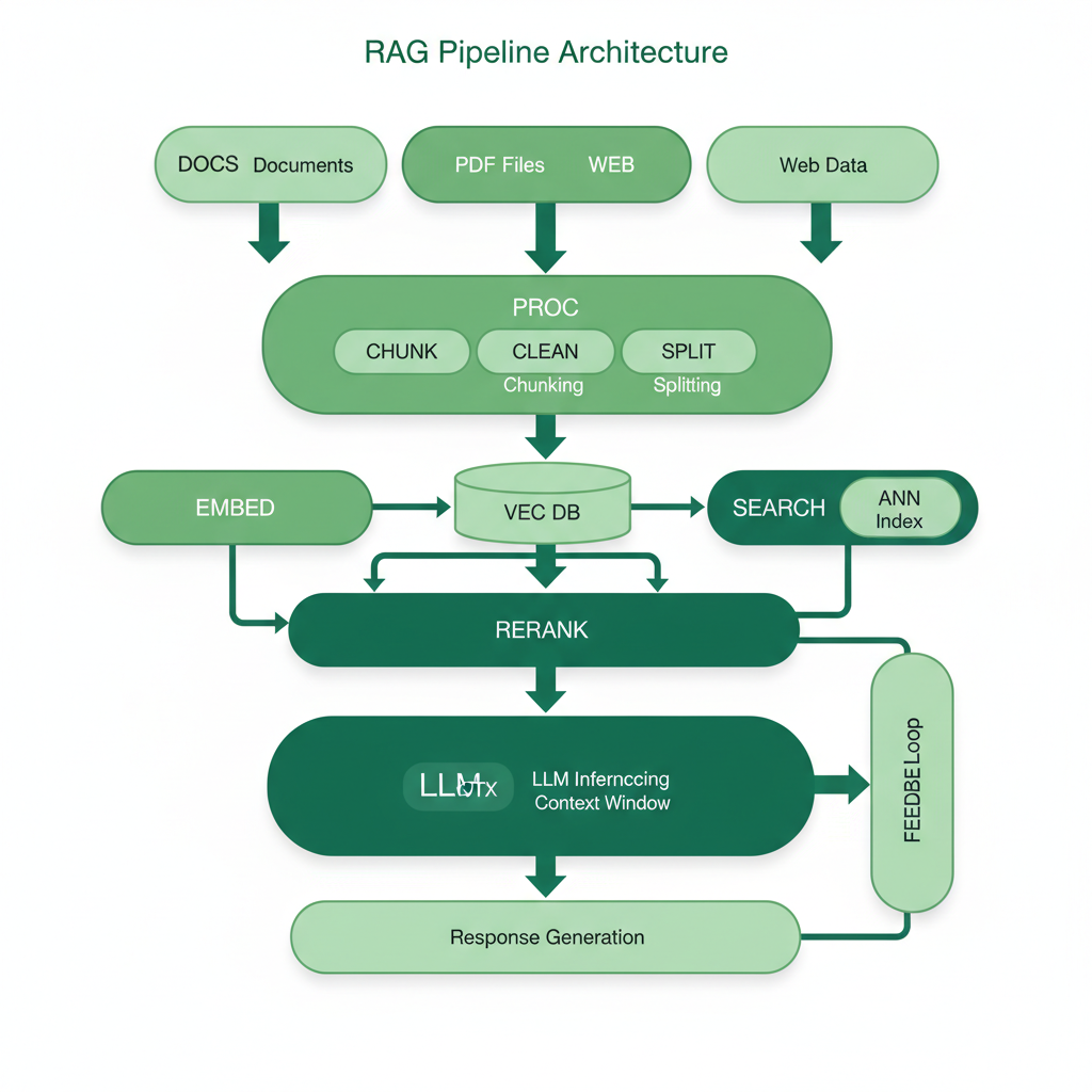 RAG Pipeline Architecture - System Architecture Diagram
